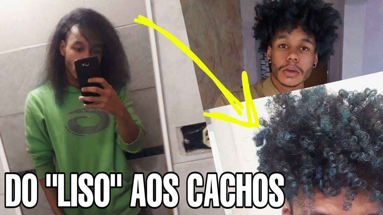COMO RECUPERAR OS CACHOS DEPOIS DA CHAPINHA - Cabelo CRESPO/CACHEADO MASCULINO