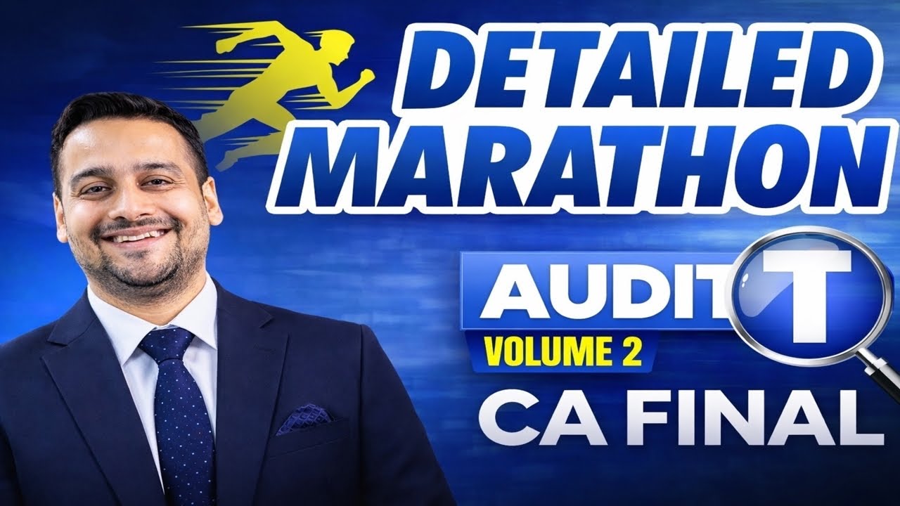 Audit CA Final I Volume 2 Marathon I May 26 I CA Ankit Oberoi