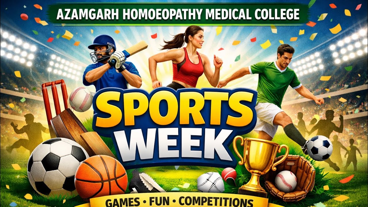 Sports week # Azamgarh homoeopathy medical college 