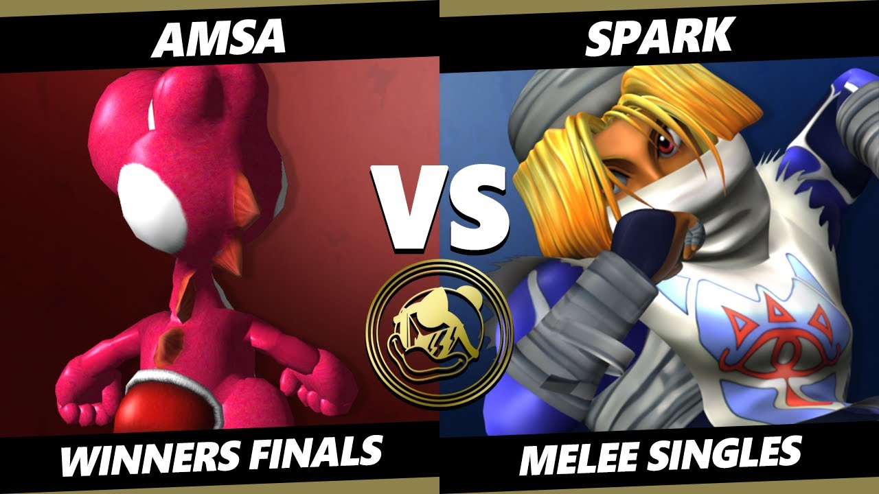 Daddy's Den Winners Finals - Spark (Sheik) Vs. aMSa (Yoshi) Smash Melee - SSBM