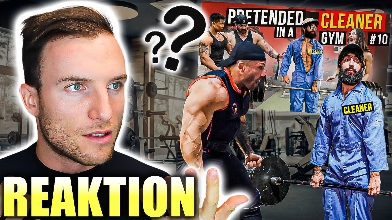 Legendärer Fake Putzkraft Prank! | ANATOLY pranked das gesamte Gym!