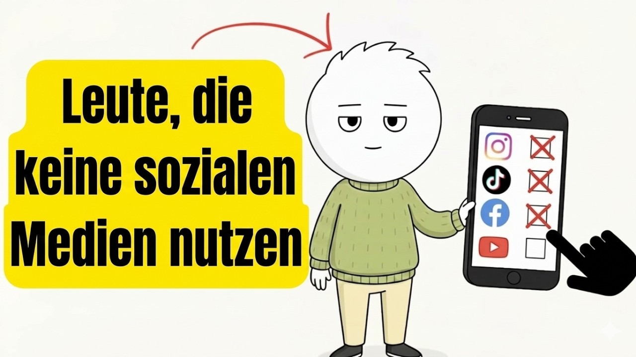 Die Wahrheit über Menschen, die nichts posten (Psychologie erklärt)