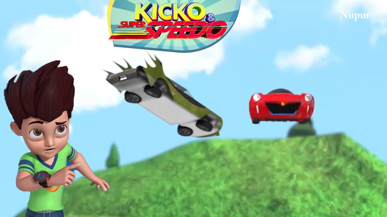 Kicko ने Formula 3 Car को हवा में उड़ाया | Kicko And Super Speedo New Episode | Dragon Car