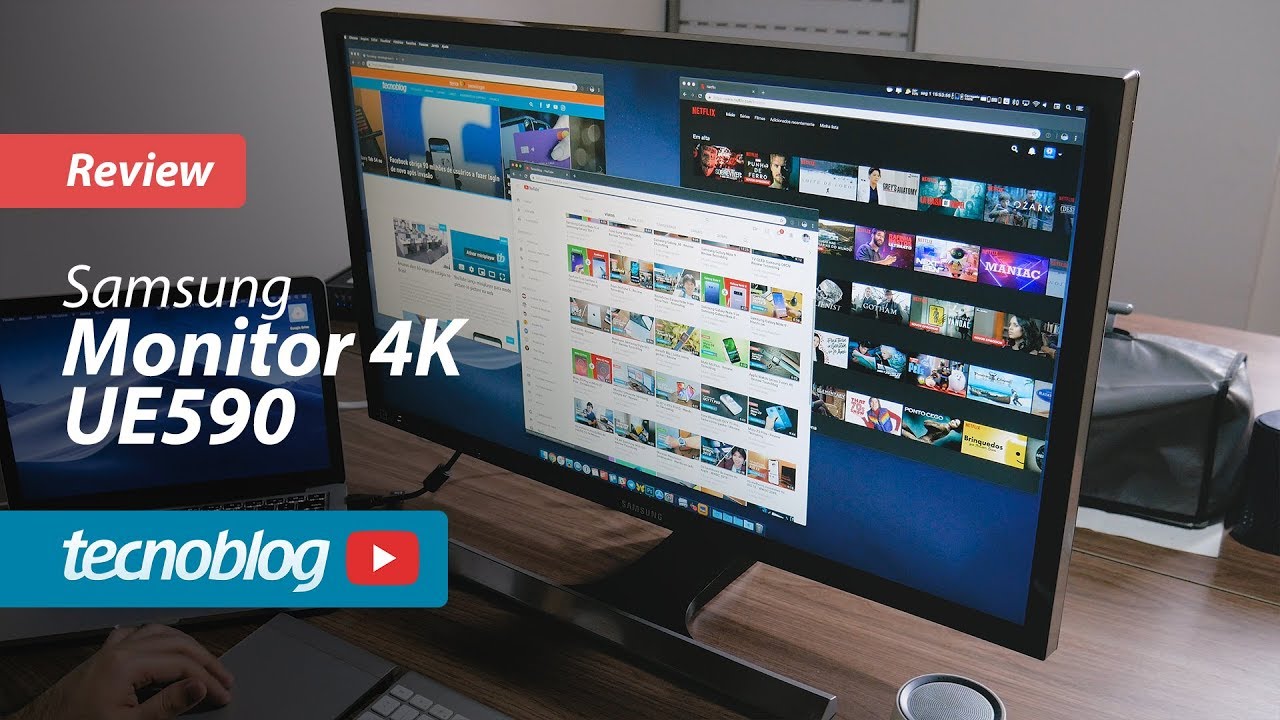 Monitor 4K Samsung UE590 - Review Tecnoblog