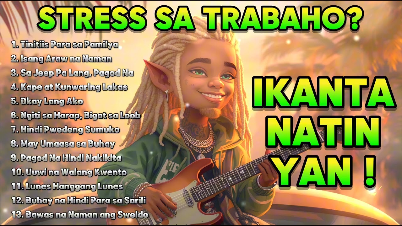 STRESS SA TRABAHO? IKANTA NATIN YAN! | Reggae Chill Album for Tired Workers|Healing & Relaxing Vibes
