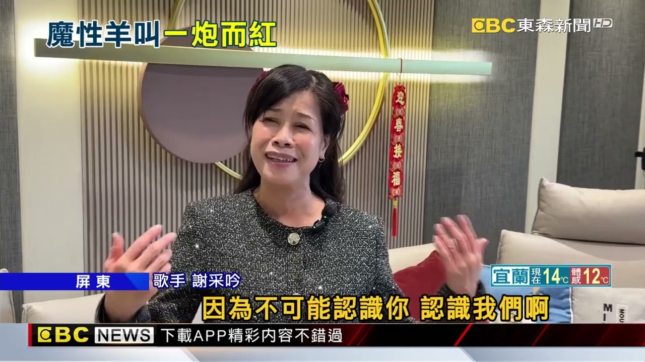 卡司有阿咩！ 跨年洗腦「羊咩咩神曲」 女歌手暴紅@newsebc