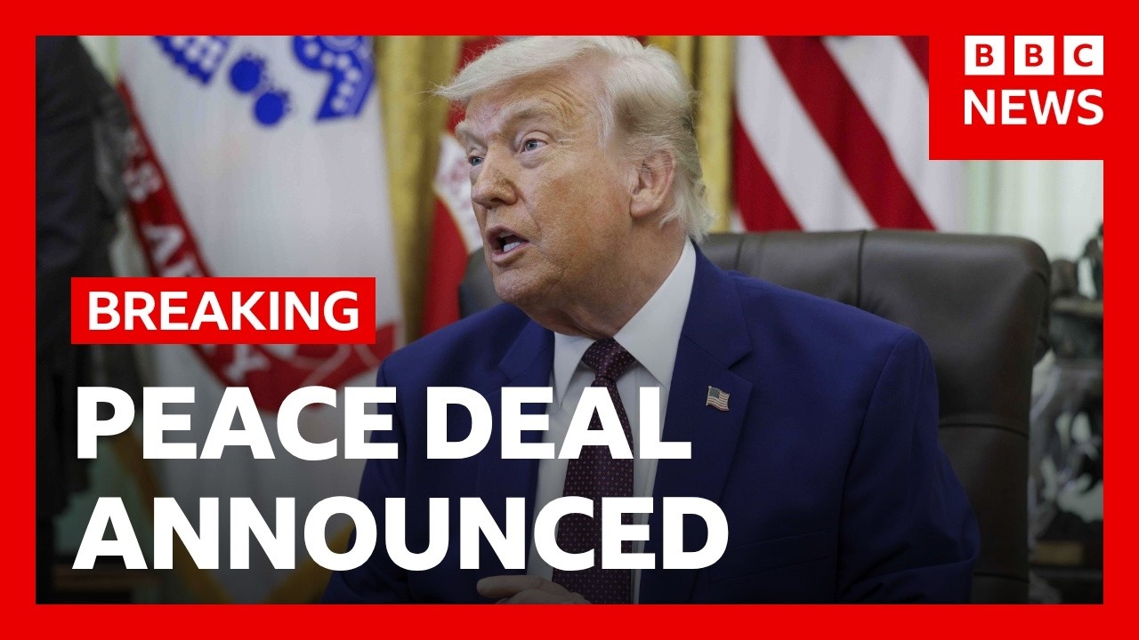 US and Iran reach peace deal | BBC News