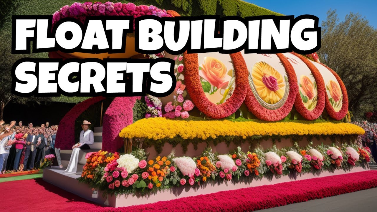 The expert's guide to crafting a stunning Rose Parade float