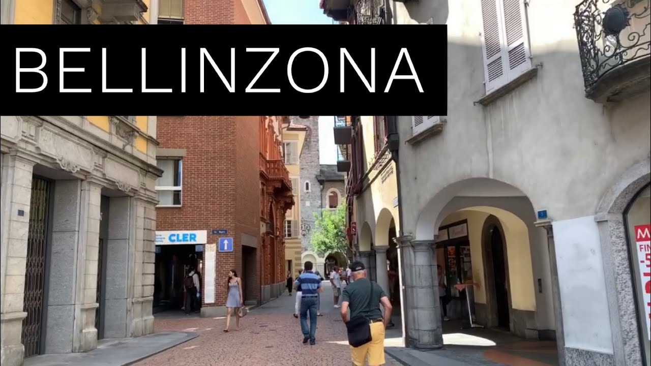 Walking bellinzona, Switzerland