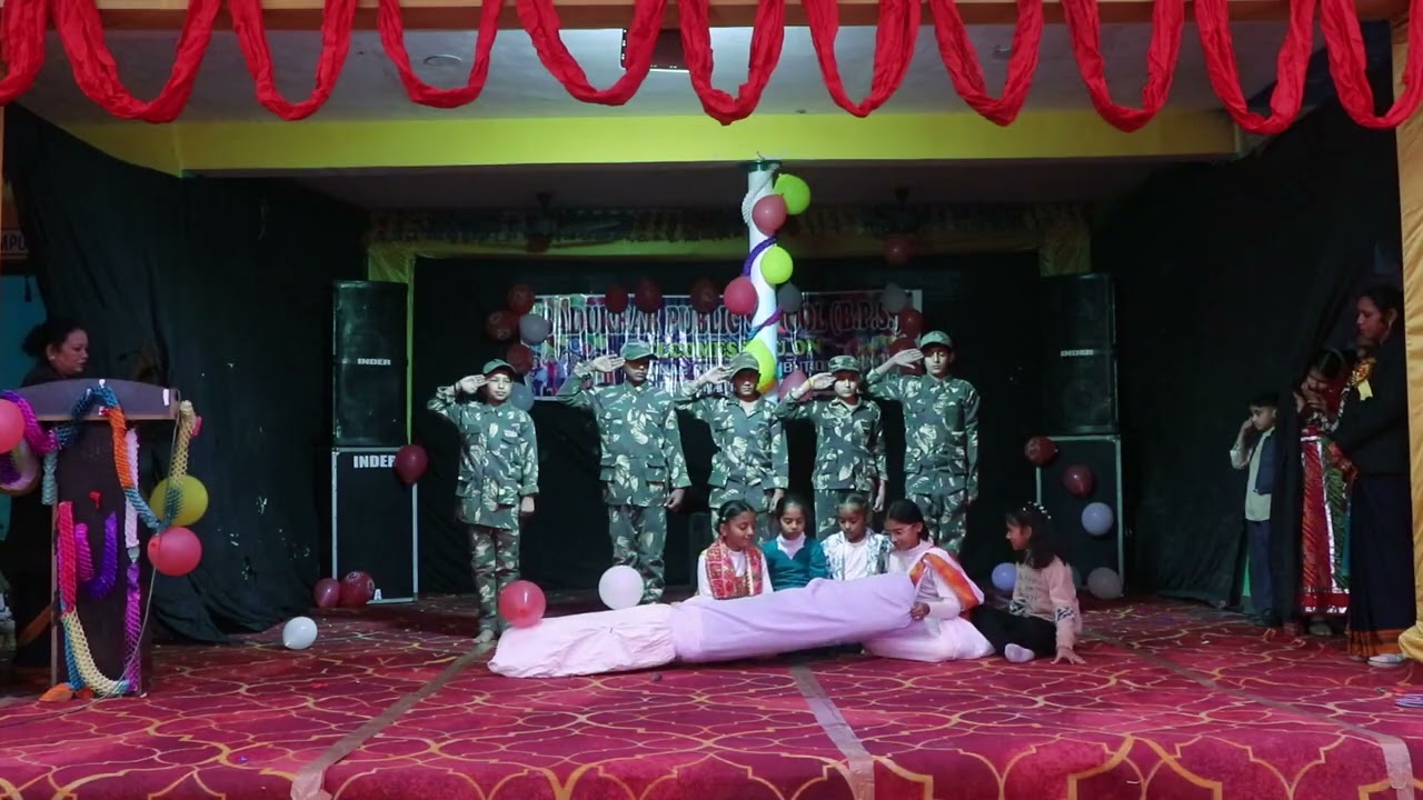 ◦•●◉✿Army Drama CLASS 5,8(B.P.S)✿◉●•◦