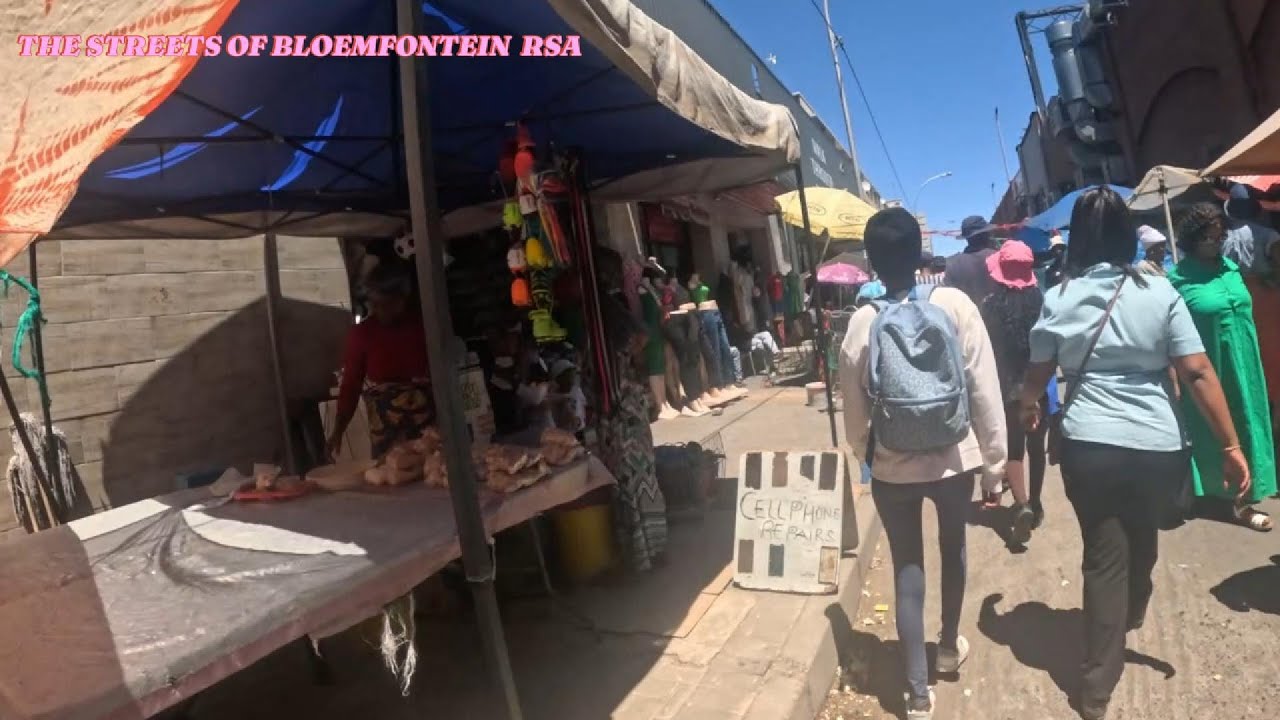 THE STREETS OF BLOEMFONTEIN