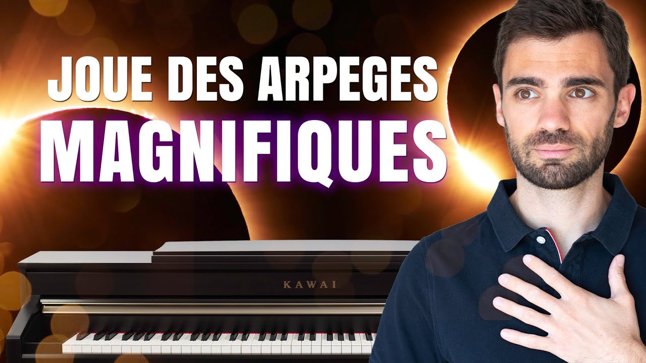 4 arpèges MAGNIFIQUES à reproduire sur ton Piano ✨