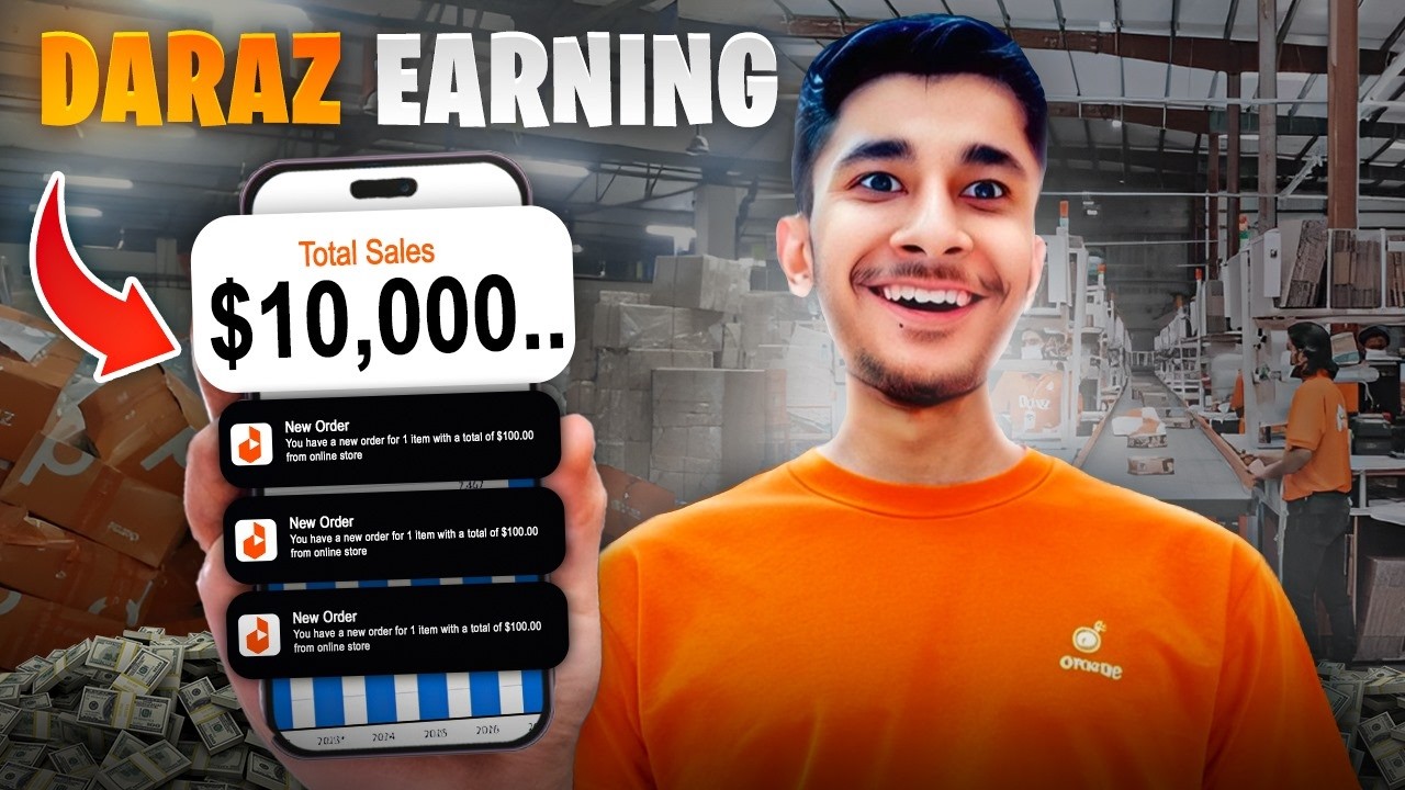 I reveal my Daraz Earning 🤩|| Revealed my E-commerce earning || Bilal Vlogist