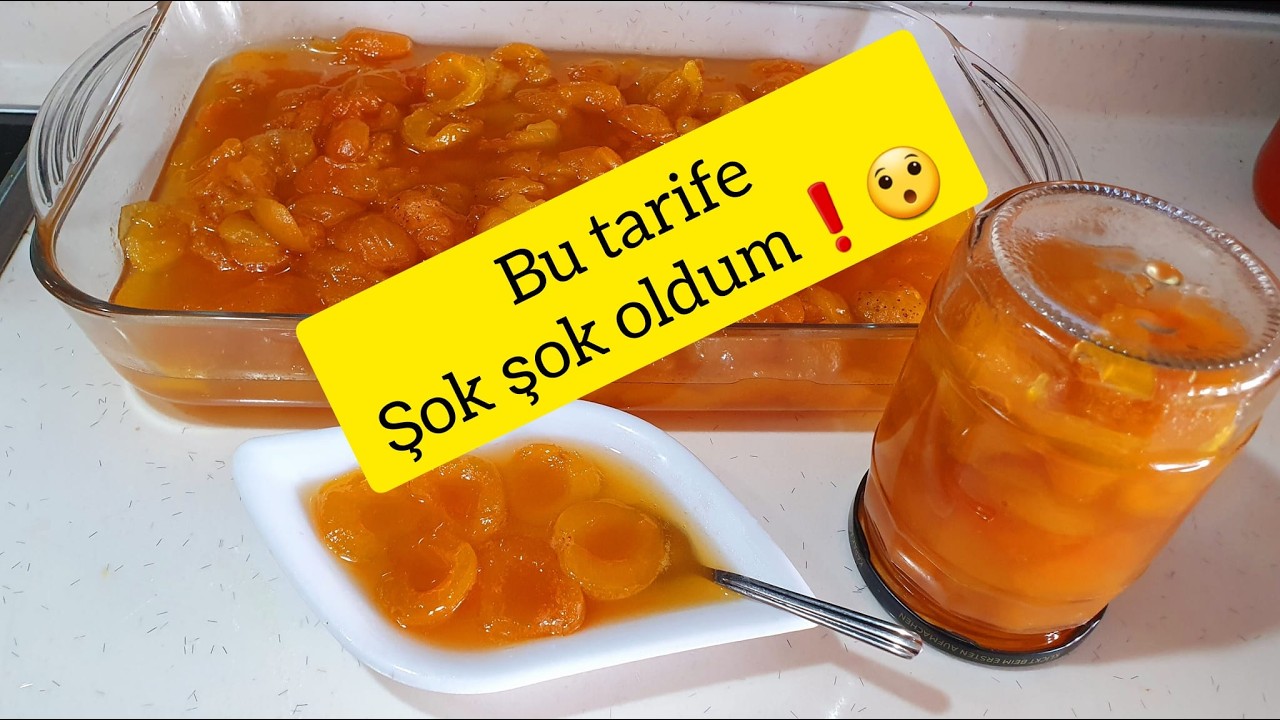 YARMA KAYISI REÇELİ NASIL DAĞILMADAN PİŞİRİLİR❗️ HAMUR KABARTMA TOZU DAĞILMASINI ÖNLER