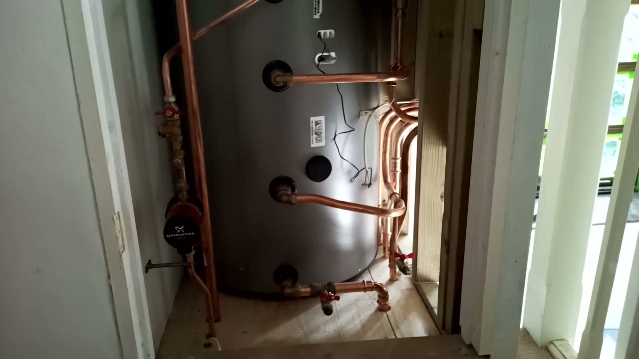 Viessmann cylinder. A+ rated