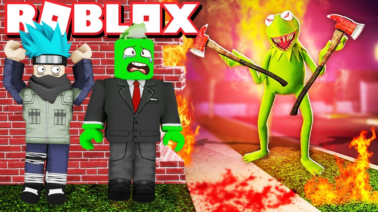روبلوكس : الهروب من الضفدع الشرير 🐸😈 مع @OtakuG