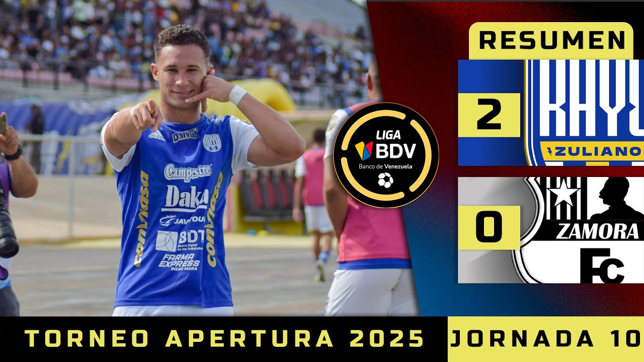 Rayo sigue imbatible en casa | RESUMEN | LigaBancoDeVenezuela | Rayo Zuliano - Zamora