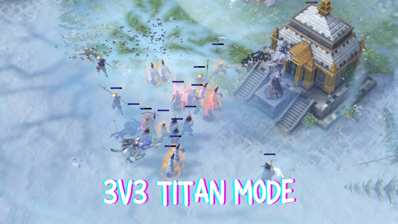 3v3 Titan AI Mode | Age of Mythology Retold