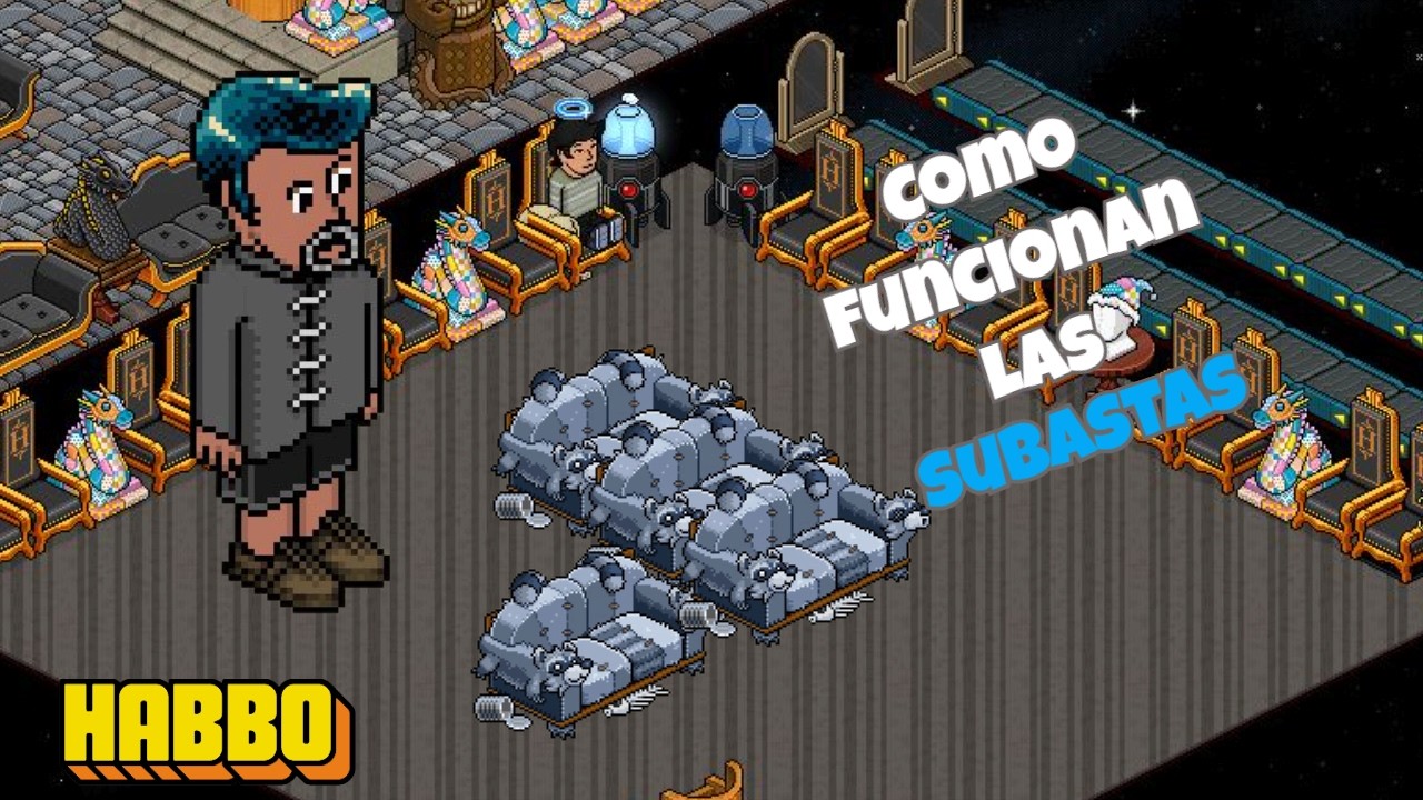 Guía básica: Como funcionan las subastas dentro habbo (para nuevos) compra mas barato o vende rápido