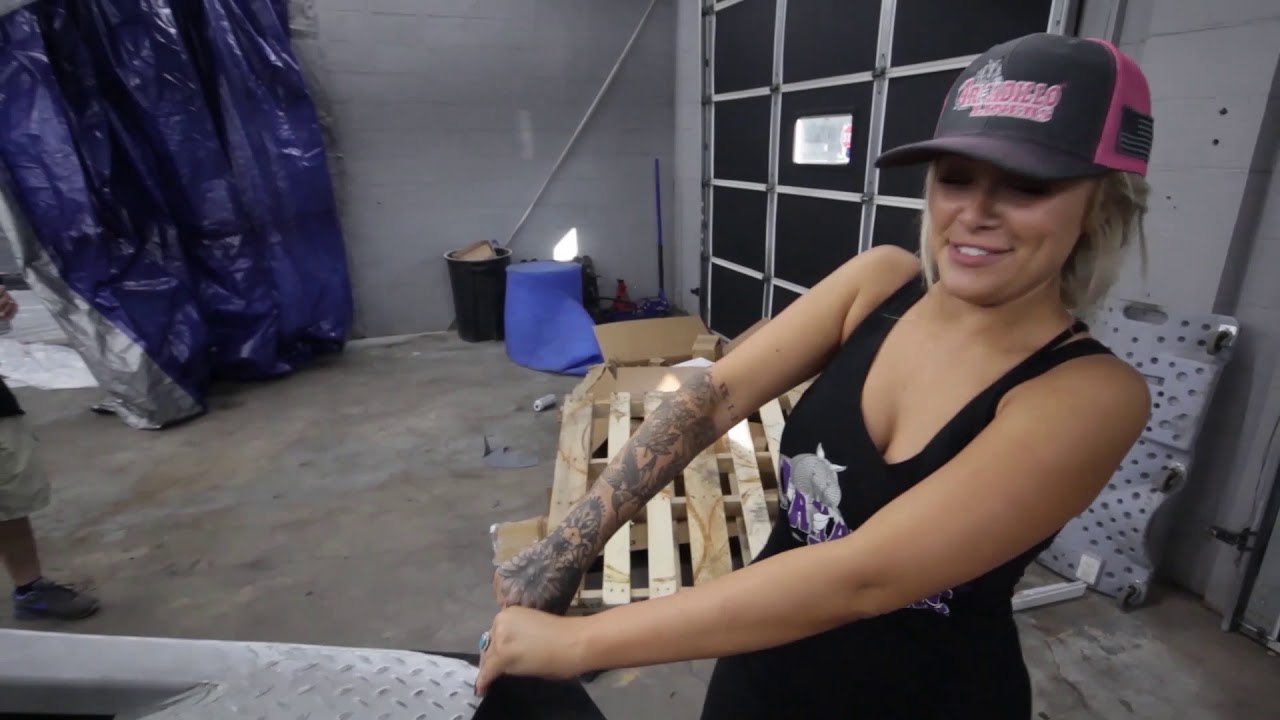 Armadillo Liners training Lacey Blair with LB Motorsports