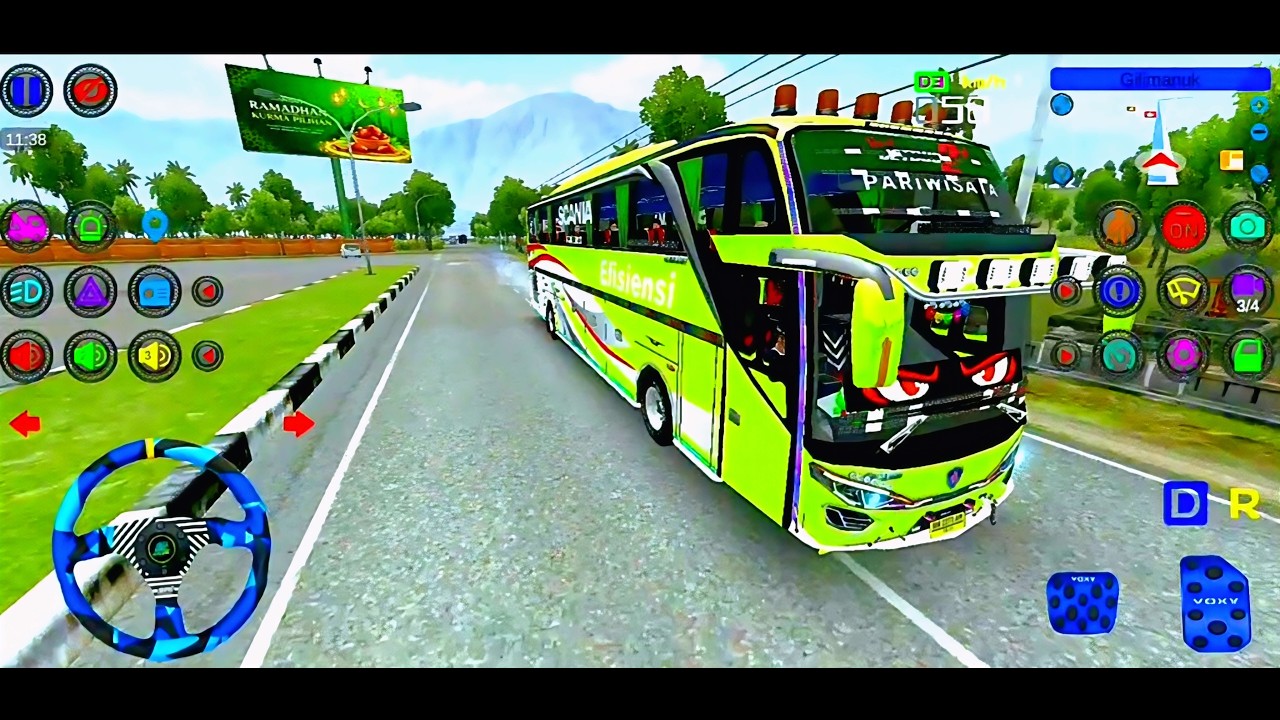 Bus shd-efisiensi-hijau-ngerank Telolet Basuri Sahur Sahur 48 Not Versi Pianika 