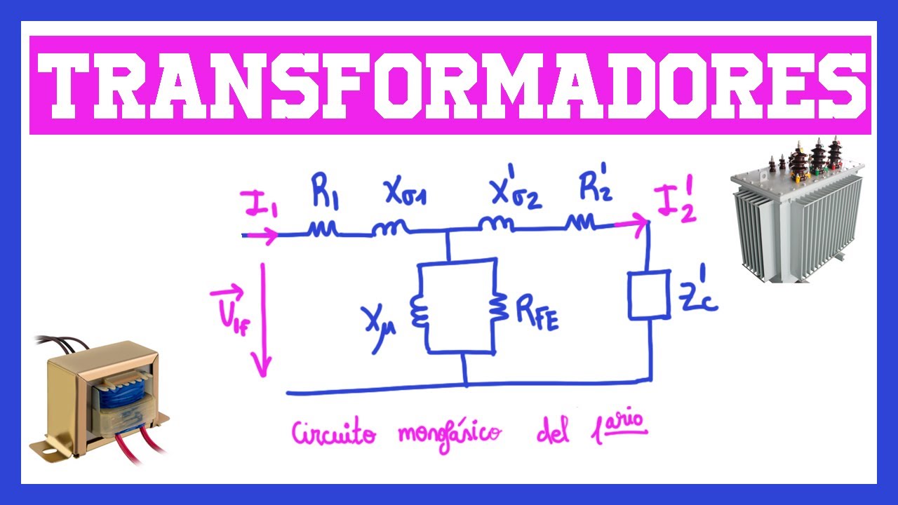 TRANSFORMADORES conceptos generales, funcionamiento, circuito equivalente, tips para hacer examenes