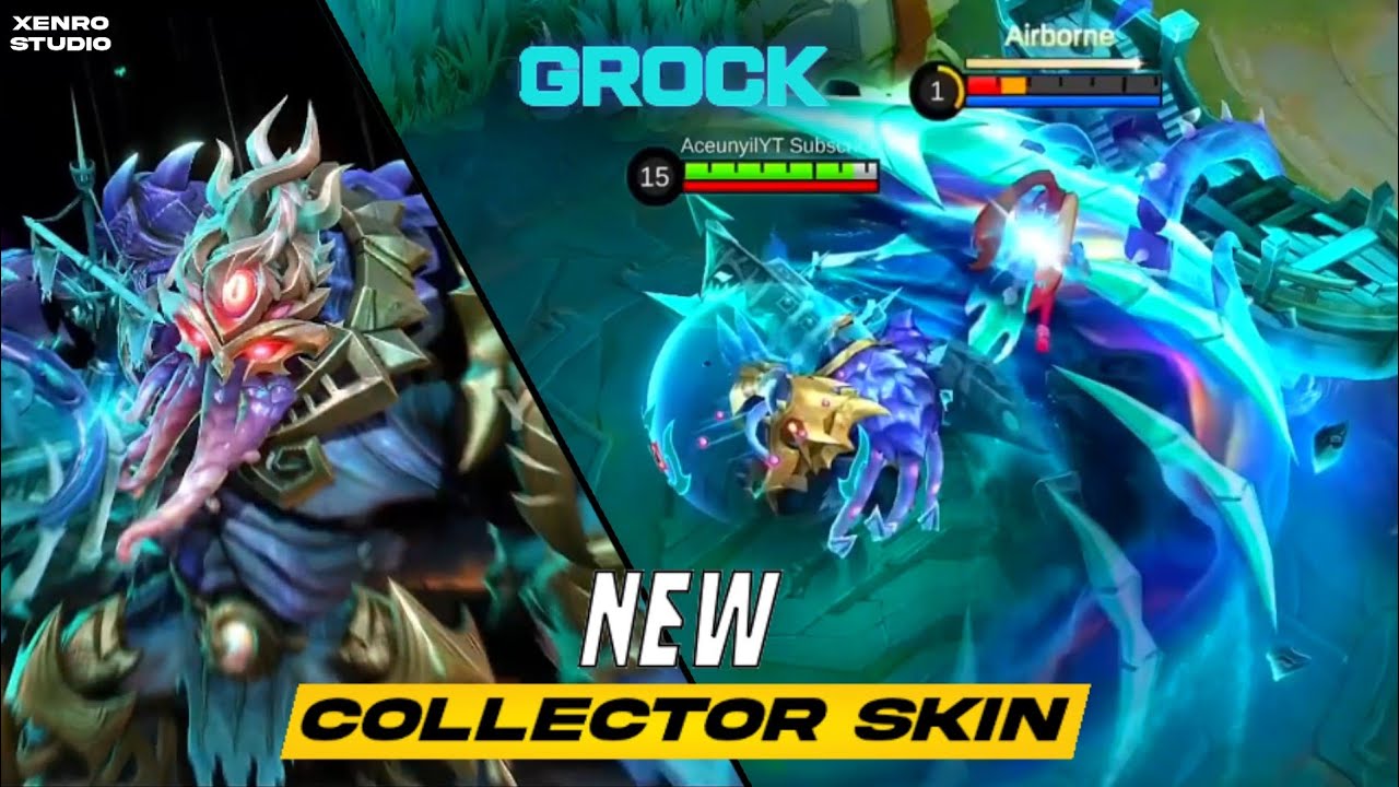 Grock New Collector Skin Mobile Legends Bang Bang 