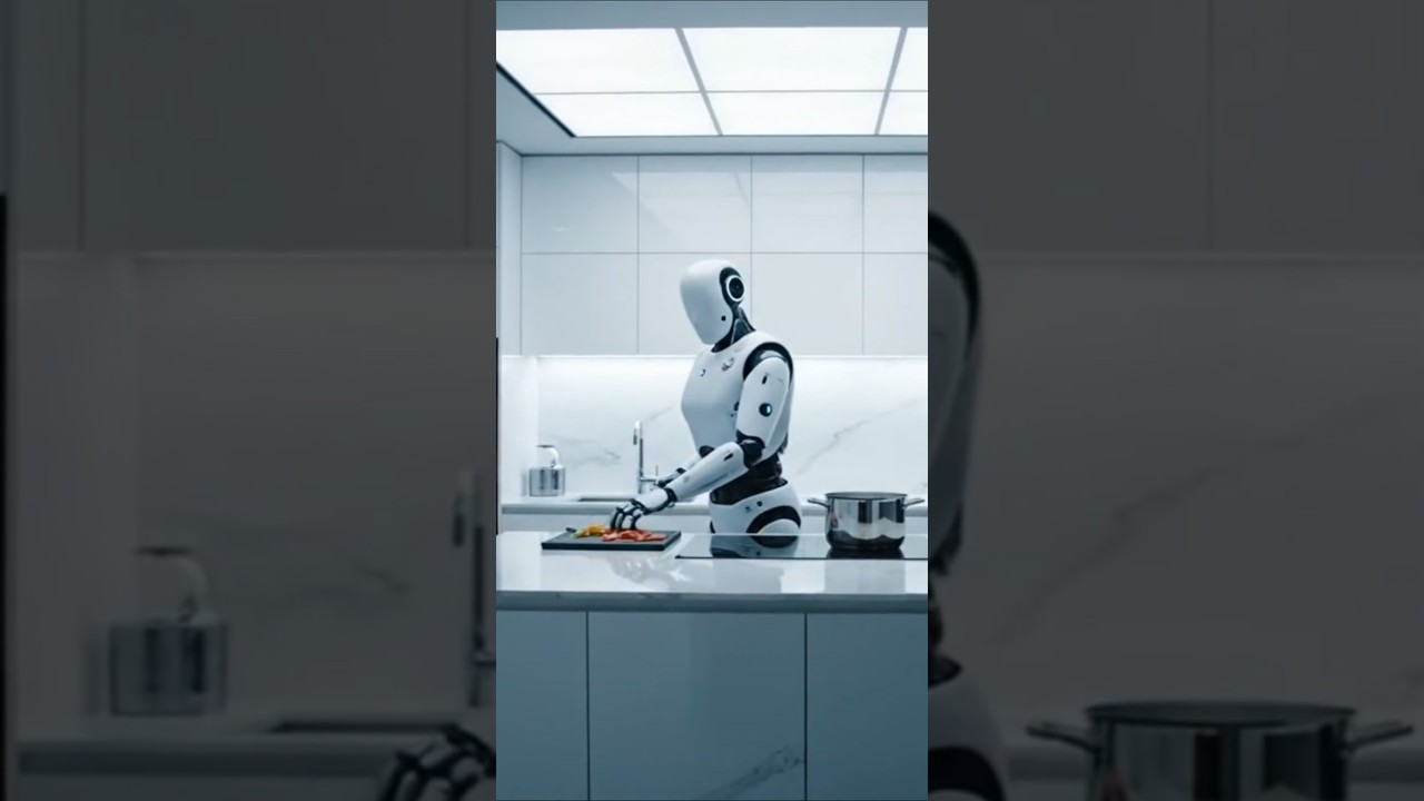 Home Robots Will Cook For You by 2035! #Shorts