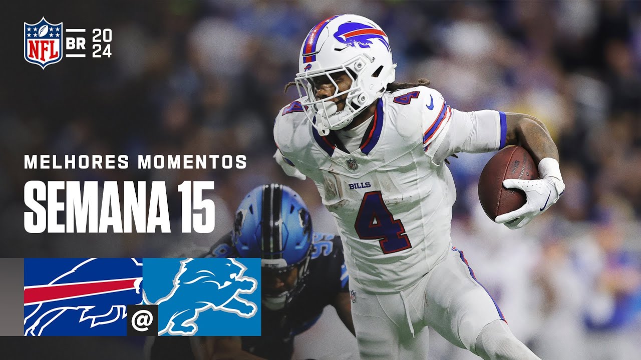 Buffalo Bills vs. Detroit Lions | Melhores Momentos | NFL 2024