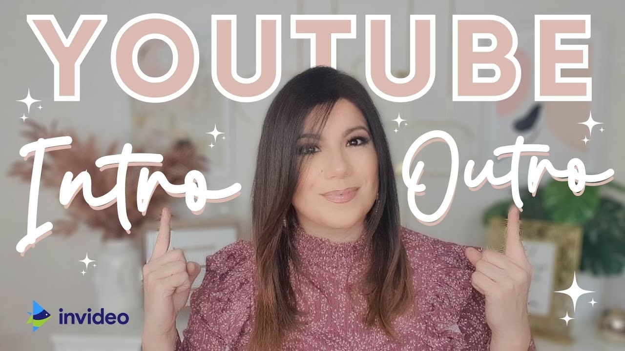 CÓMO crear el INTRO y el OUTRO 🟣.  para tu canal de YOUTUBE