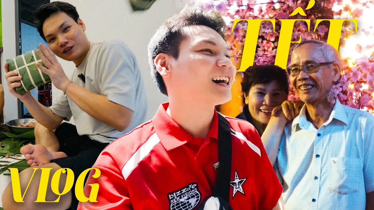 VLOG TẾT 2026 | Lần đầu gói bánh chưng, đưa bố mẹ đi chơi Tết