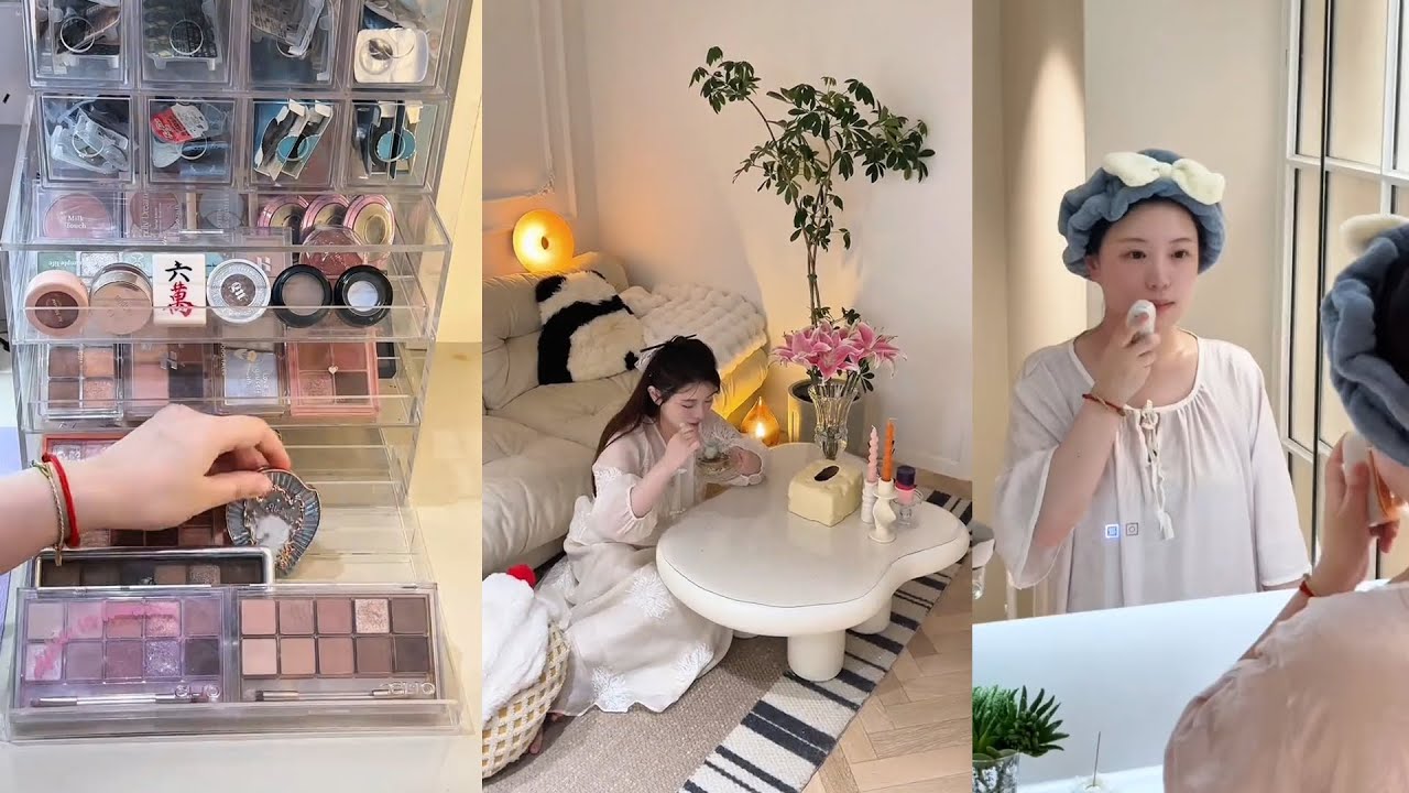 Skincare after returning home | shopping & makeup restocking organizations | storage #restocking