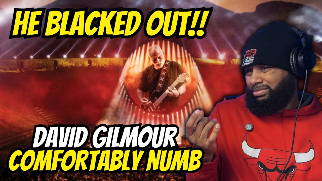 Epic Guitar Solo! David Gilmour (Pink Floyd) 'Comfortably Numb' (Live at Pompeii 2016) | REACTION