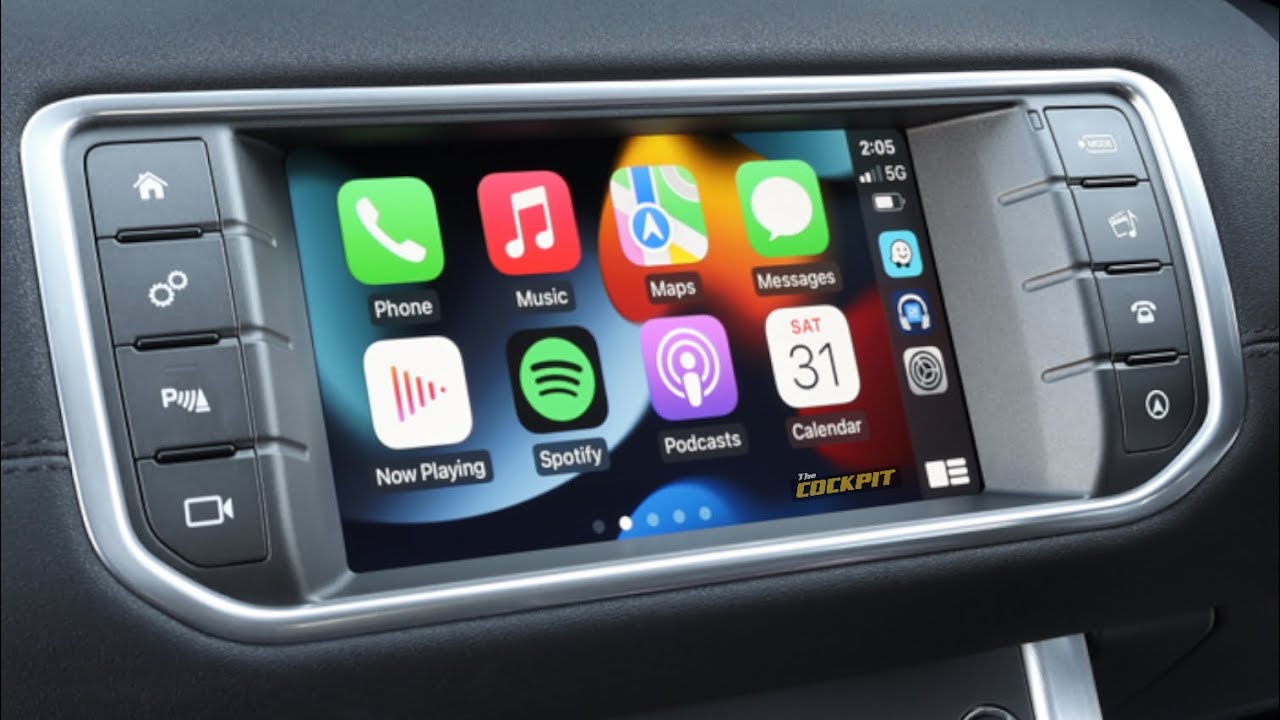 Range Rover Evoque Apple CarPlay Android Auto installation guide Harman headunit