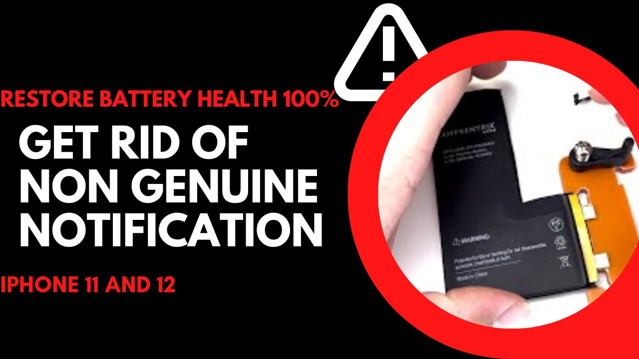 Revitalize Your iPhone 11 & 12: Copy Power Battery Repair Guide! No Notification!