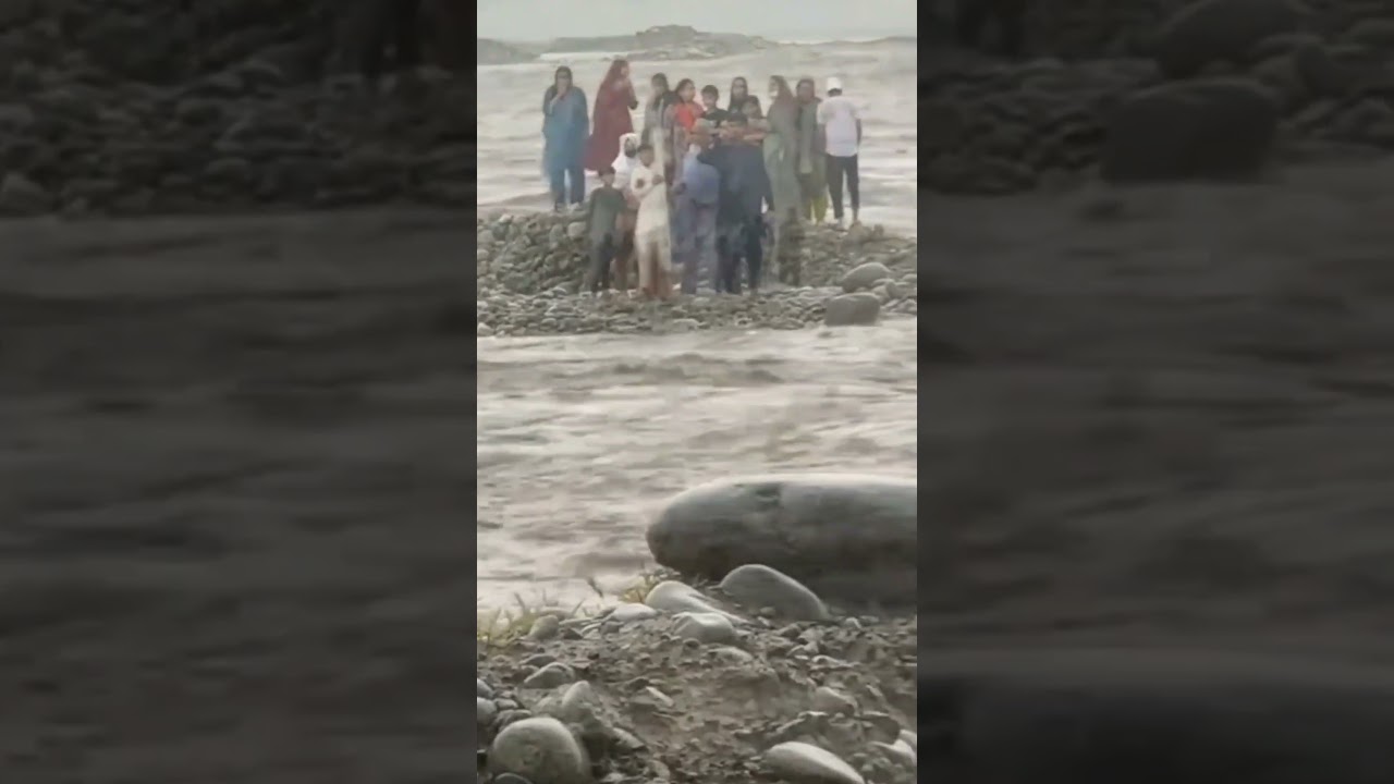 Heartbreaking tragedy of swat(11 people died) __flood in pakistan 2025 😥 #shortsfeed