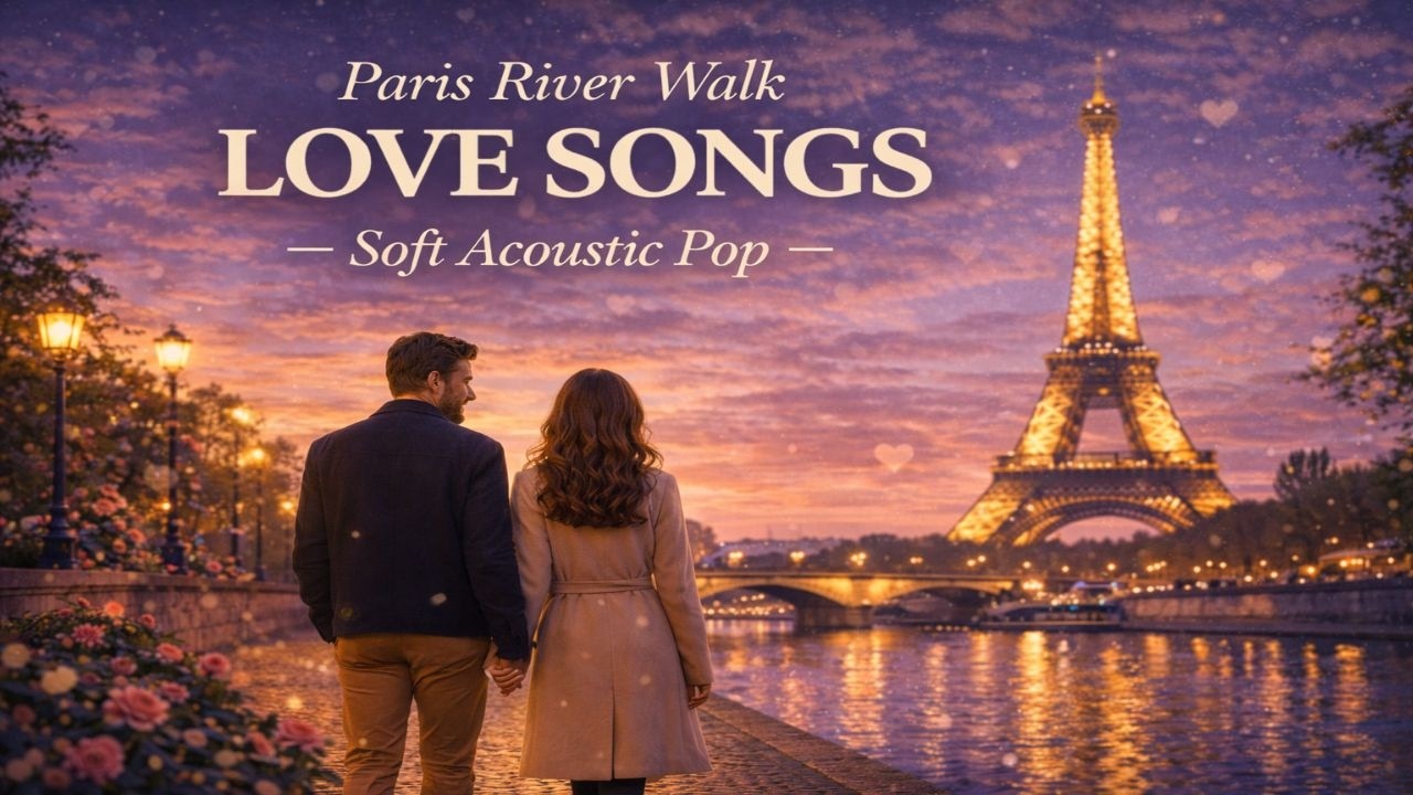#21 Paris River Walk LOVE SONGS Soft Acoustic Pop