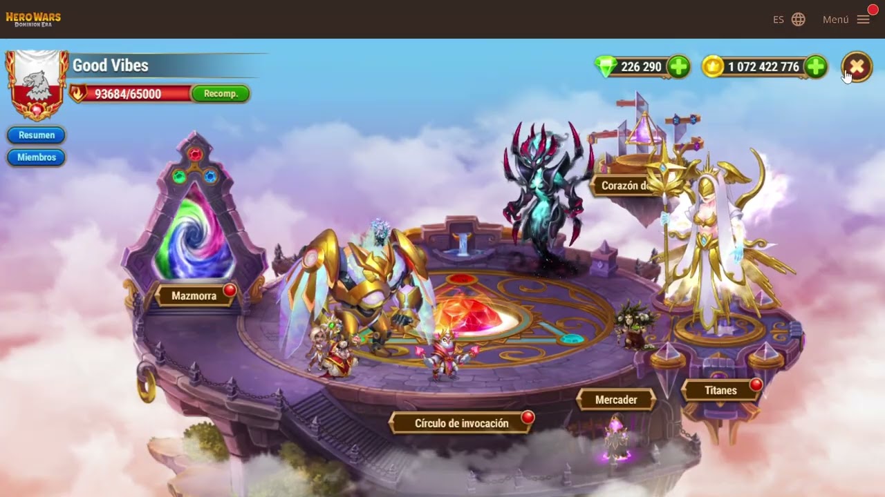 Hero Wars - Surging Torrent Children of the Depths - Leveling up Tidus - February 2026