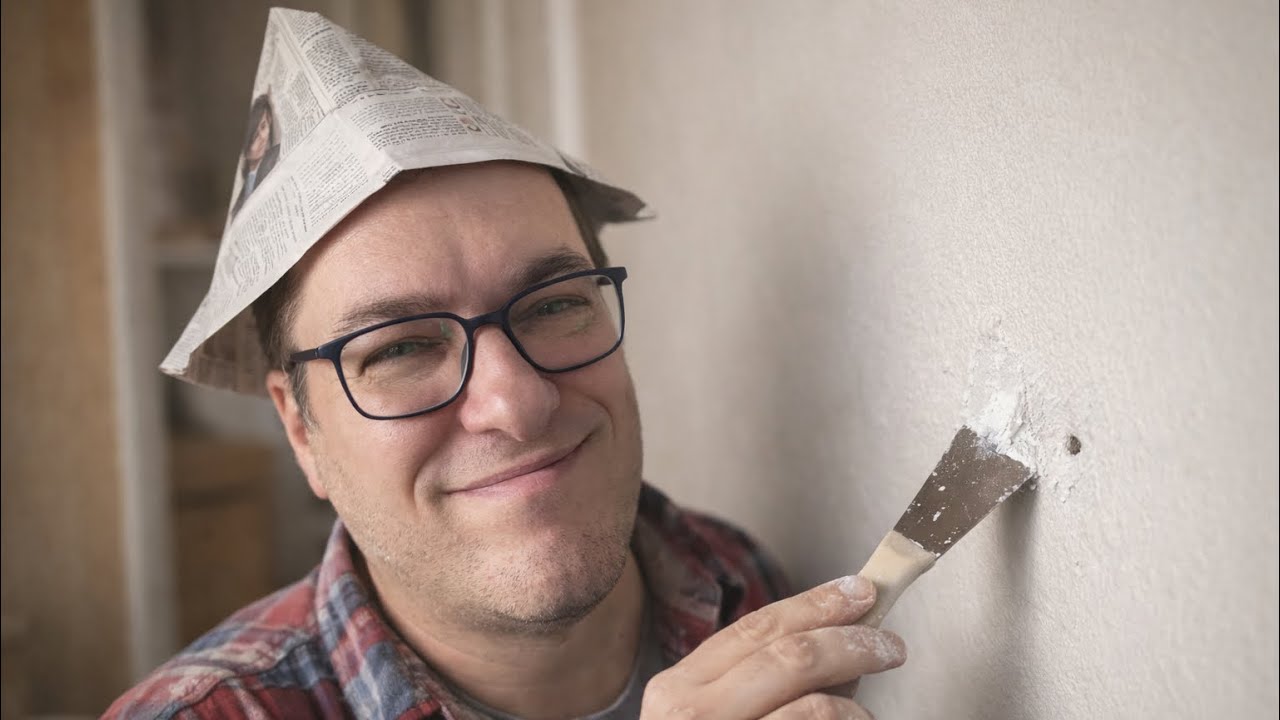 Rumore di attrezzi 🪛🧰 più stucco sul muro 🧱👷🏼ASMR ITA