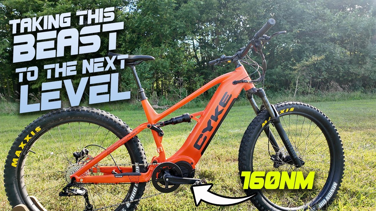 Upgrading My WILD 160nm eMTB / Cyke Falcon S 29er