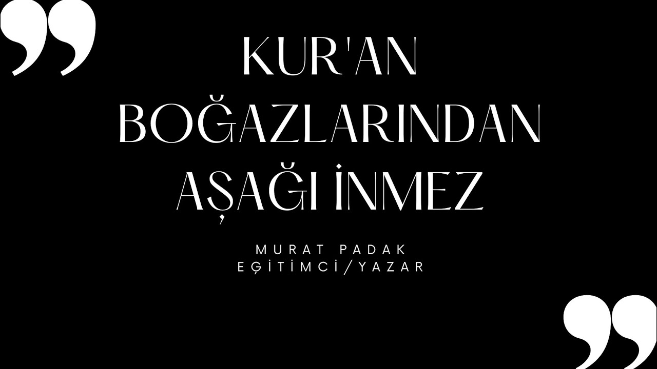 Allah içinmi yapıyoruz,yoksa ticaretemi döktük