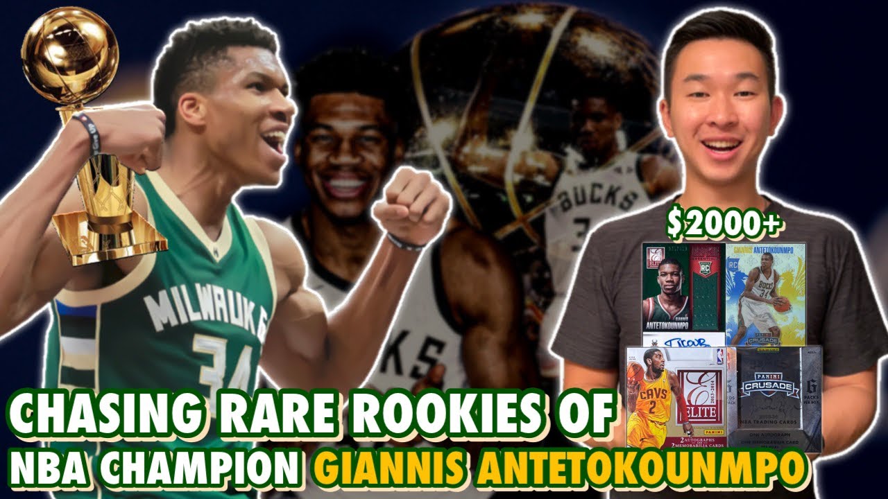 CHASING RARE ROOKIE CARDS OF 2020-21 NBA CHAMPION & FINALS MVP GIANNIS ANTETOKOUNMPO! (HIGH STAKES)