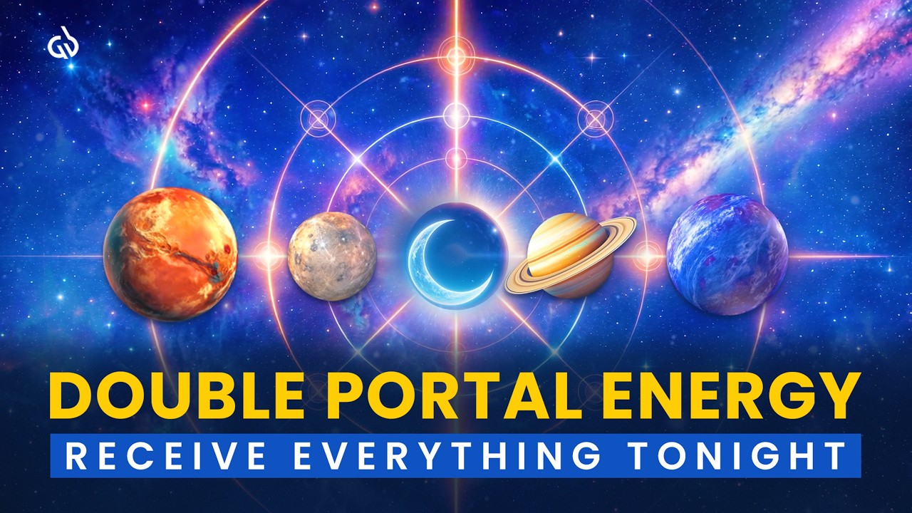 DOUBLE PORTAL Activated: New Moon + Planetary Alignment, Manifest Your Deepest Desires, Abundance