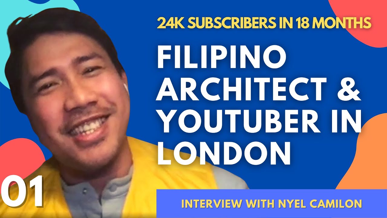 OFW Stories: Filipino YouTuber & Architect in London - Life in the UK &  Growing His YouTube Channel