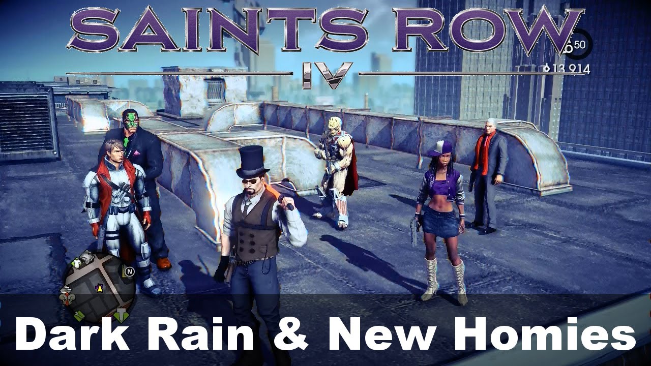 Saints Row 4 Mod Spotlight - Dark Rain & New Homies
