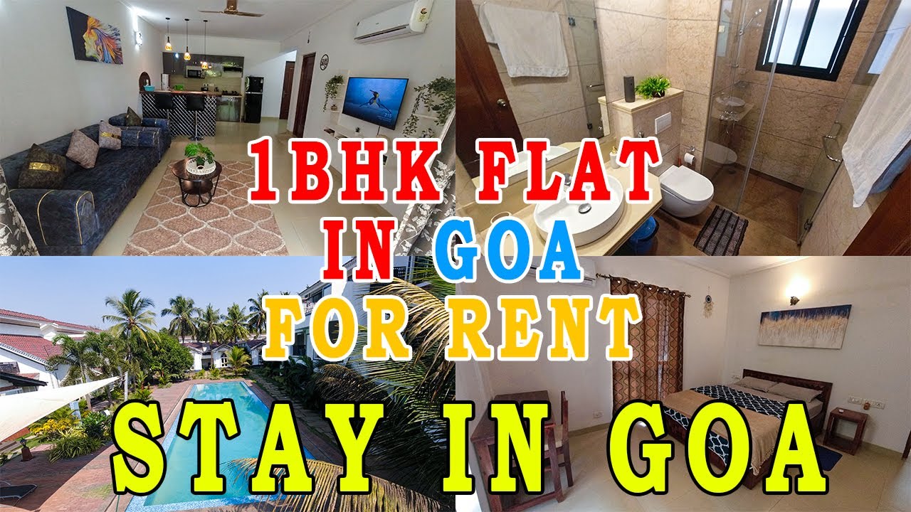 1 BHK FLAT IN GOA FOR RENT FULLY FURNISHED STAY IN GOA #stay #goa #couple #room