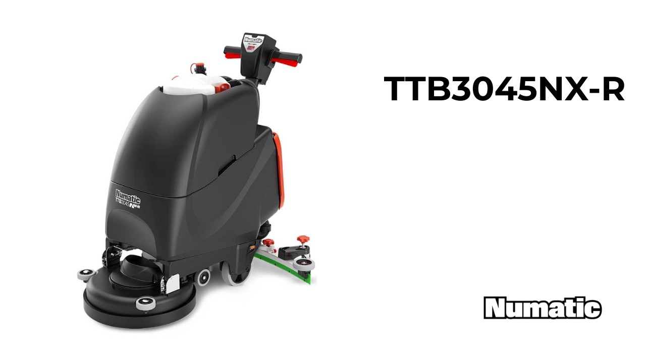 TTB3045NX-R Numatic – profesjonalne czyszczenie podłóg