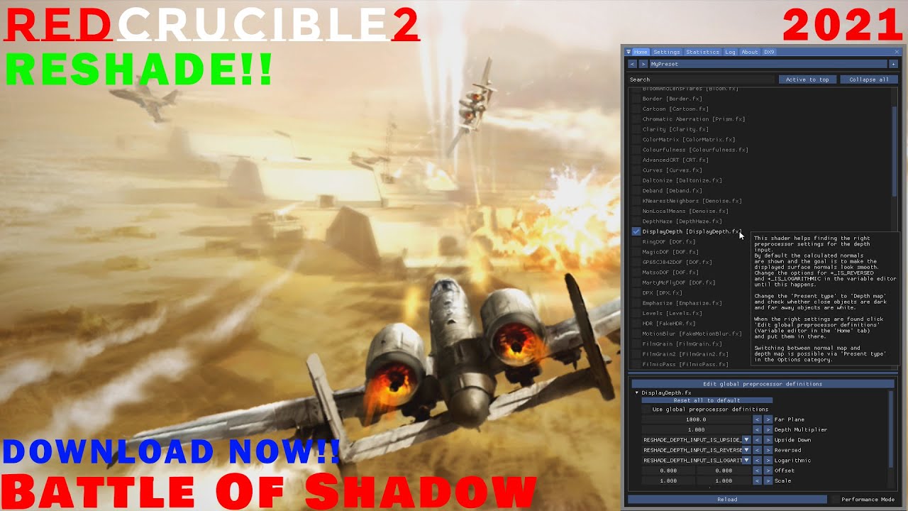 Red Crucible 2 Reborn | War Trigger Classic - Battle Of Shadow Reshade v0.1