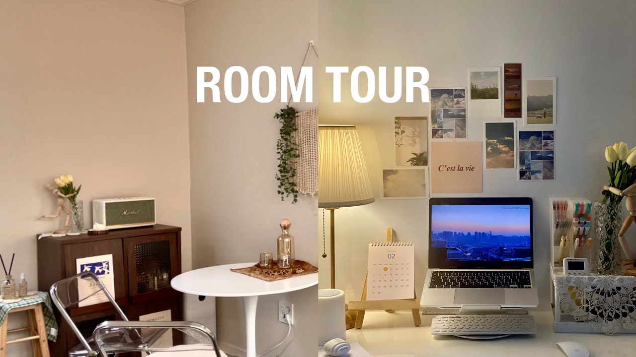 $400 SEOUL APARTMENT TOUR  🏠| 서울 5평 신축오피스텔  • 셀프 인테리어  • 랜선 집들이