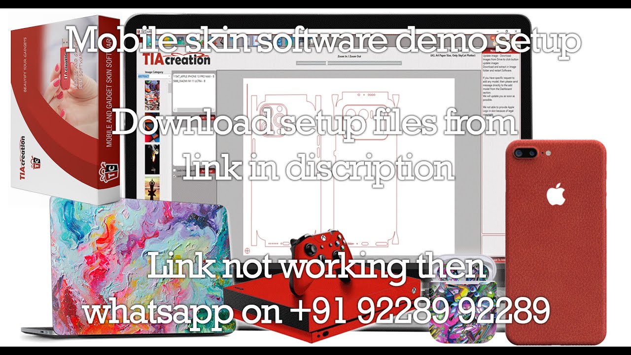 Mobile Skin Software, Laptop Skin Software GadgetPlot Software Free Demo Setup all gadget skin soft